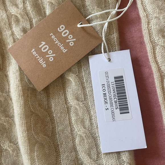 Reformation soft, cashmere, oversized cardigan NWT - Picture 5 of 5